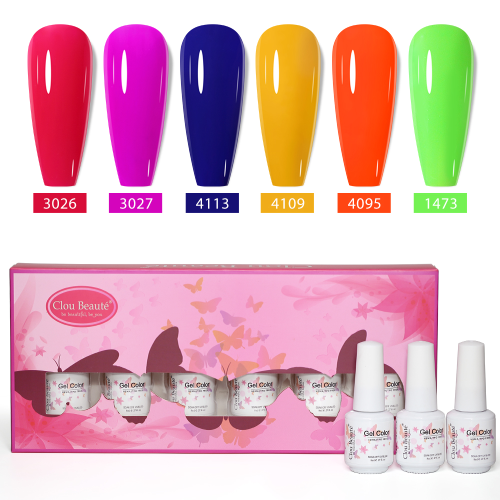 Resin Pigment Set - Clou Beaute Conjunto de Caixa de