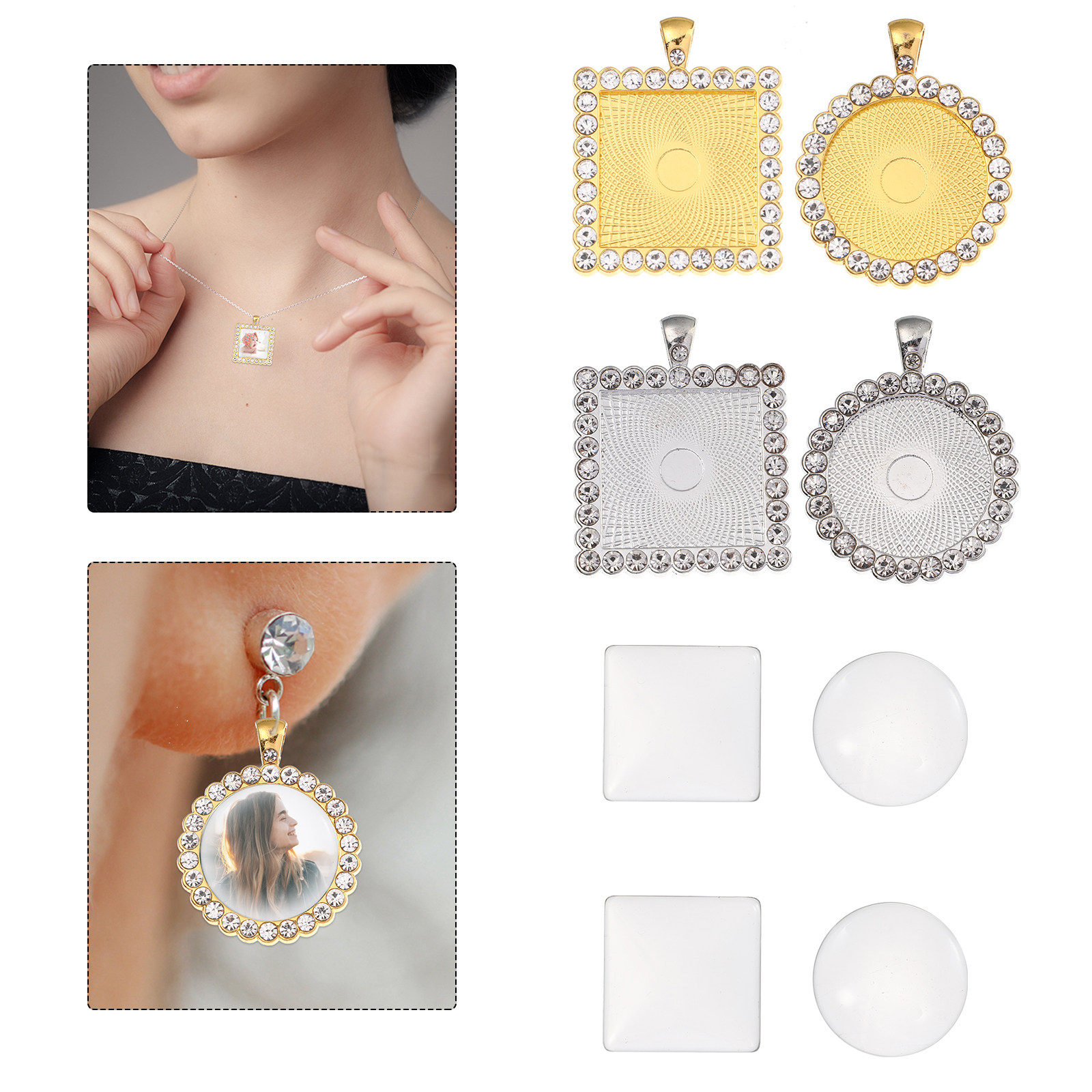 40 Peças de Bandejas de Liga p - Resin Craft Supplies avaliação e preço