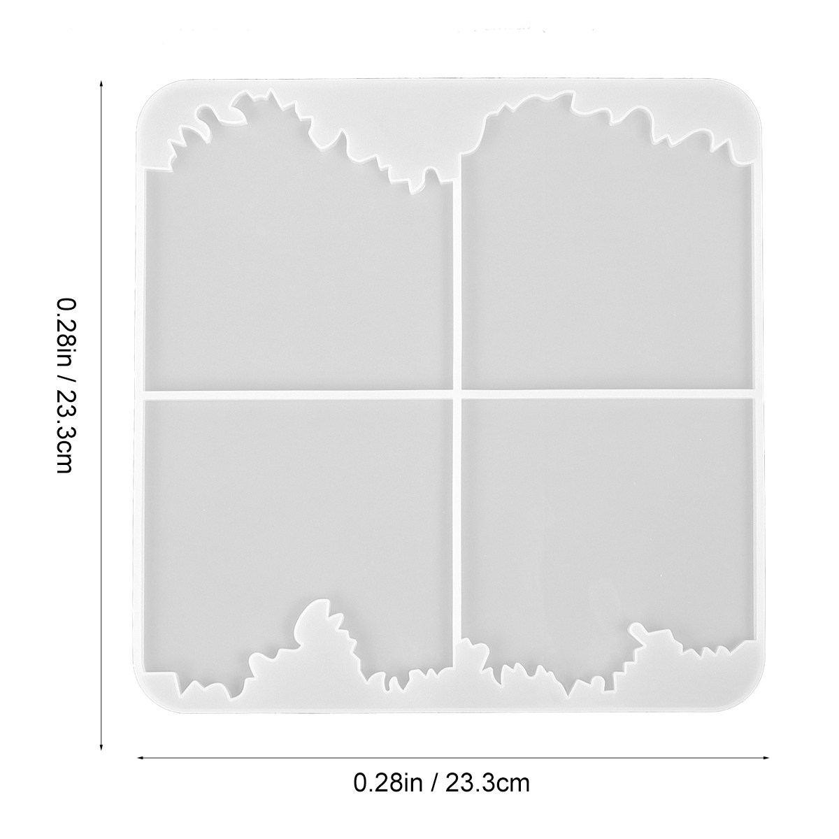1 Peça Molde de Silicone para  - Resin Ocean Wave Mold avaliação e preço