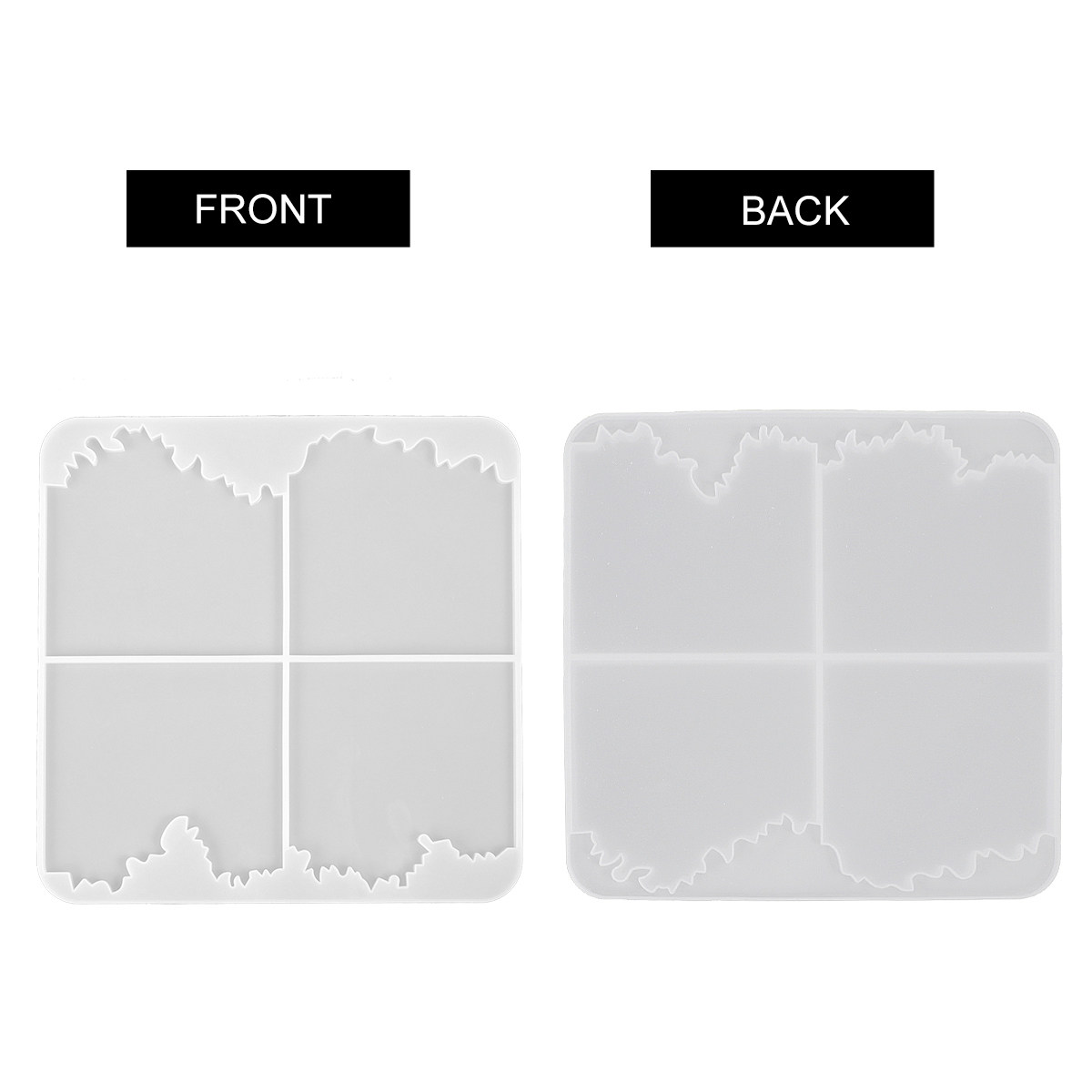 1 Peça Molde de Silicone para  - Resin Ocean Wave Mold avaliação e preço