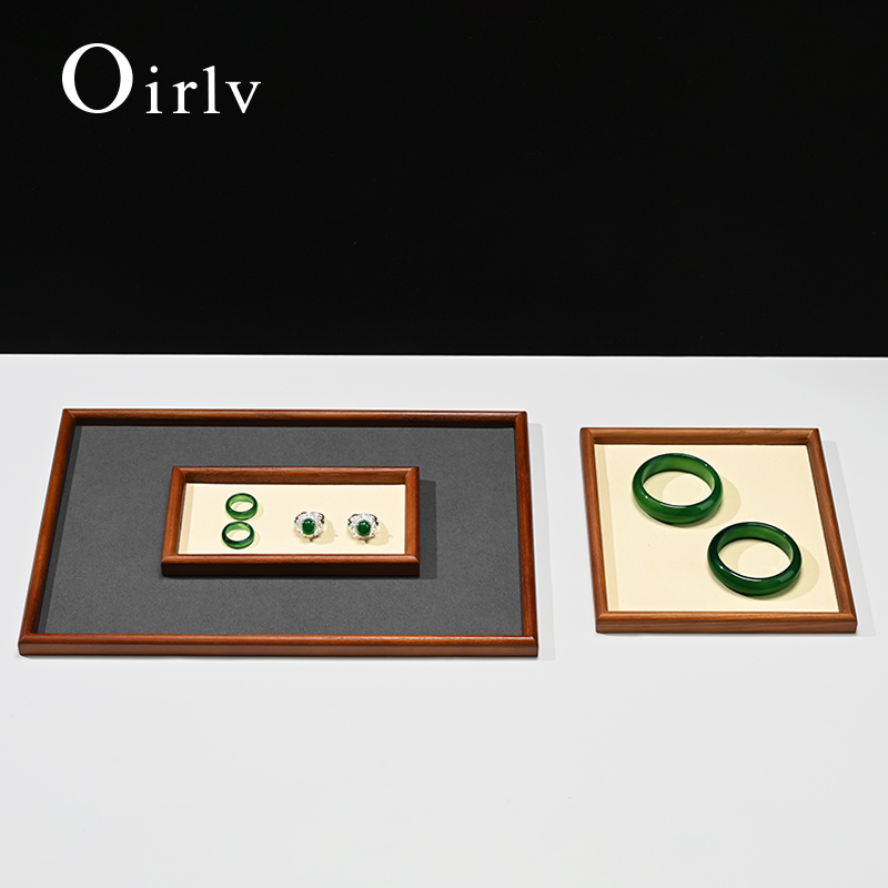 Oirlv Bandeja de Joias de Made - Wood Ring Blank avaliação e preço