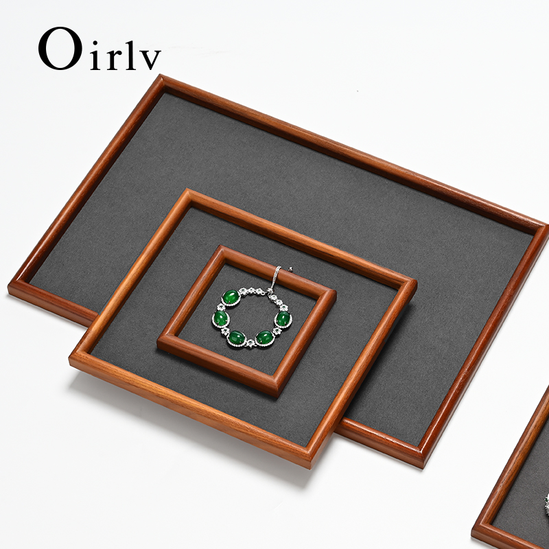 Oirlv Bandeja de Joias de Made - Wood Ring Blank avaliação e preço