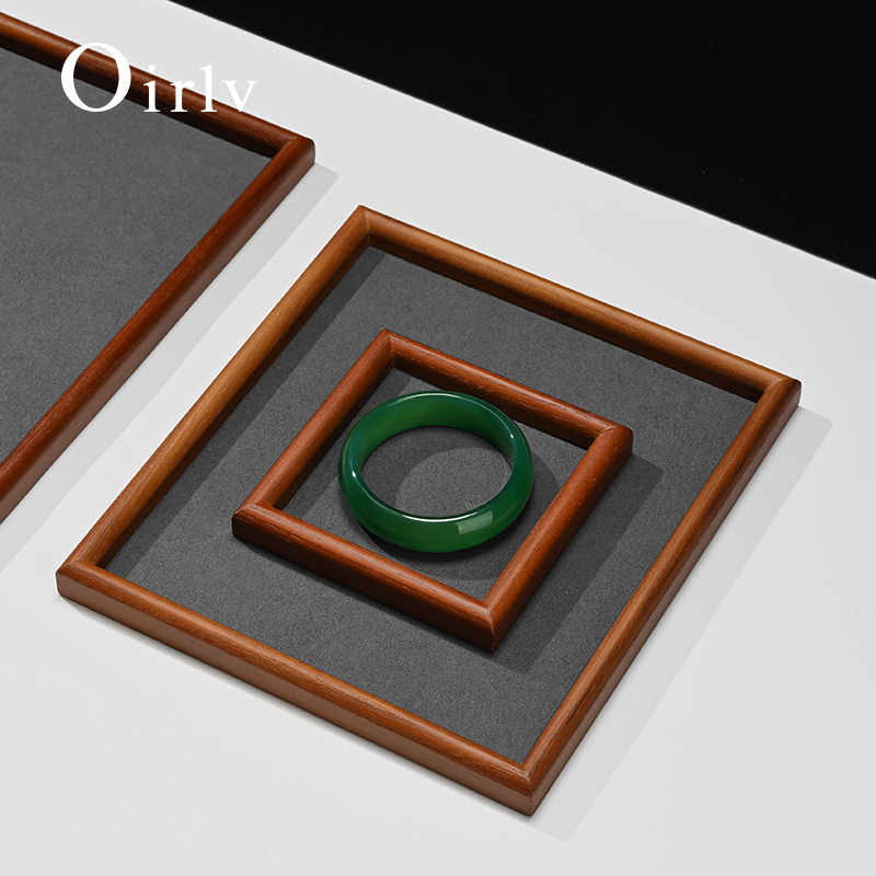Oirlv Bandeja de Joias de Made - Wood Ring Blank avaliação e preço