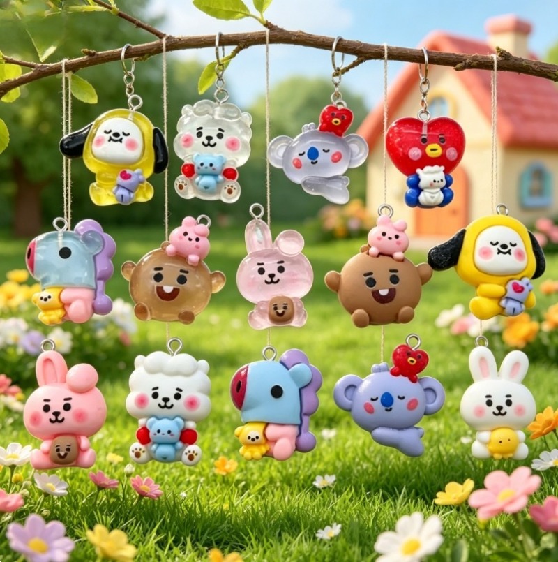 7 peças de pingentes de resina - Resin Craft Supplies avaliação e preço