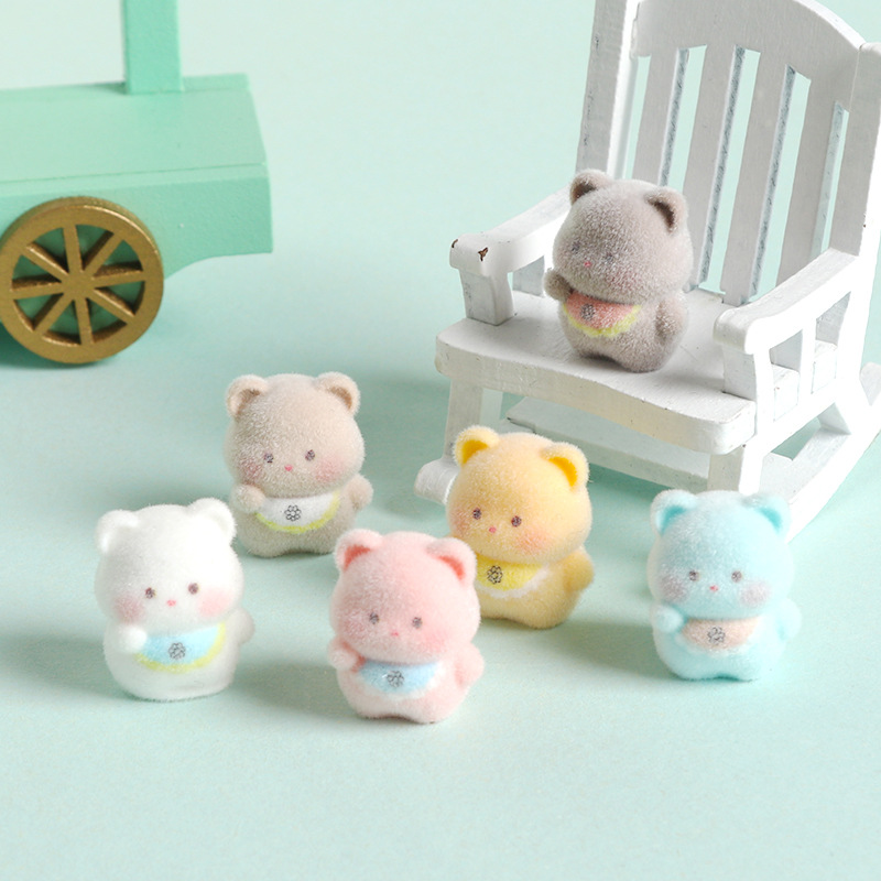 6 Peças de Urso 3D Fofo em Res - Resin Craft Supplies avaliação e preço
