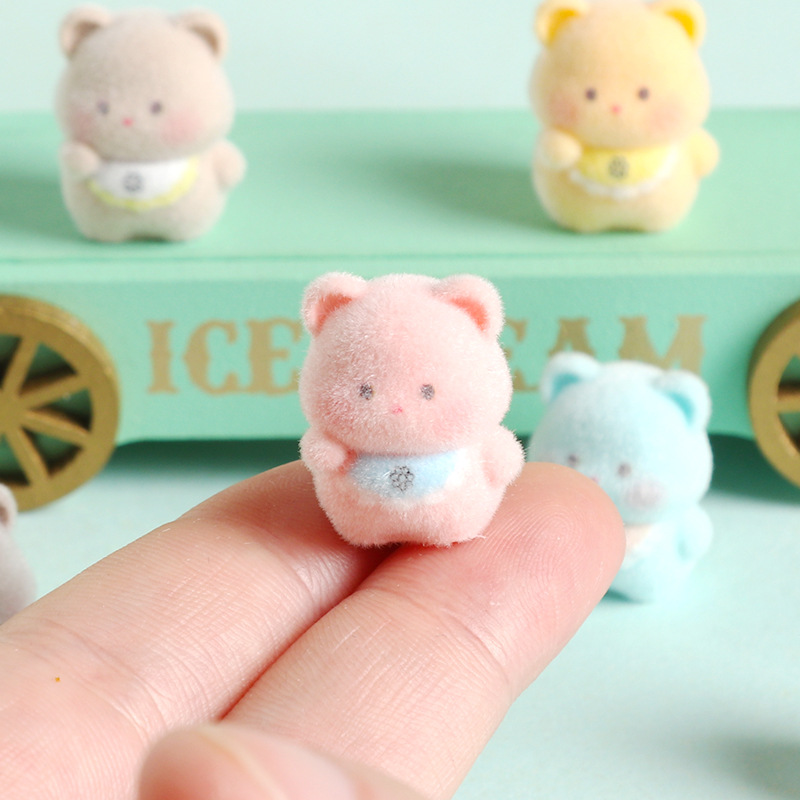 6 Peças de Urso 3D Fofo em Res - Resin Craft Supplies avaliação e preço