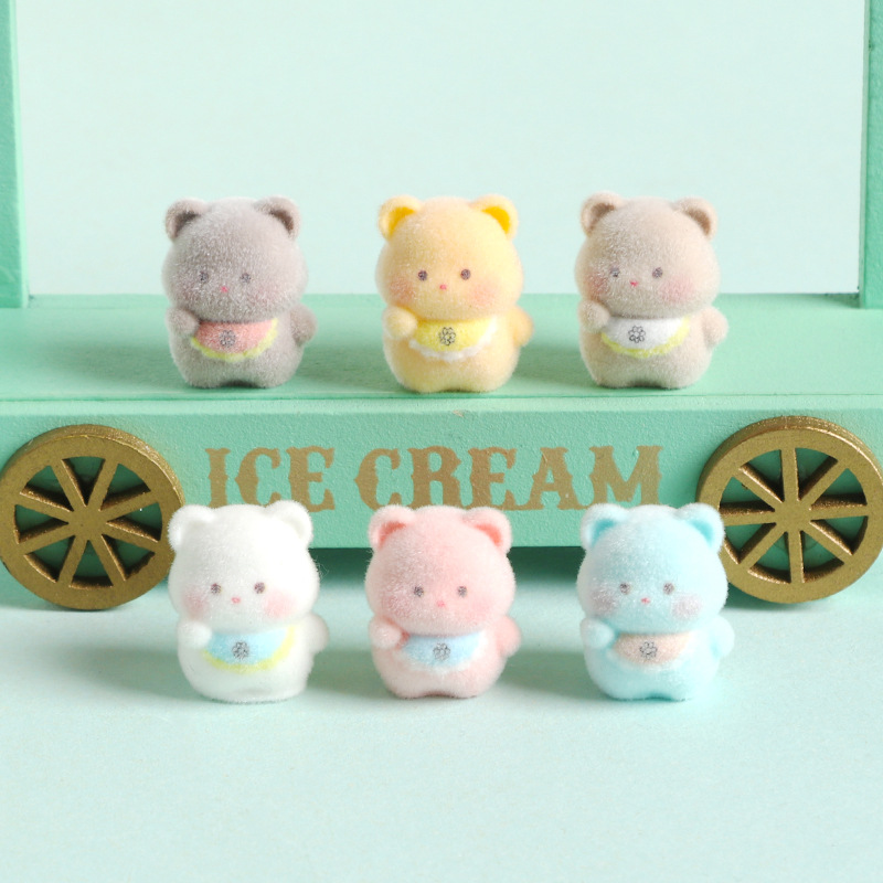 6 Peças de Urso 3D Fofo em Res - Resin Craft Supplies avaliação e preço